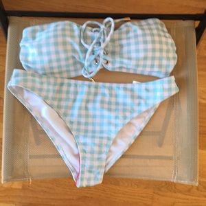 Plaid bikini